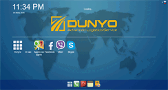 Desktop Screenshot of dunyocargo.com